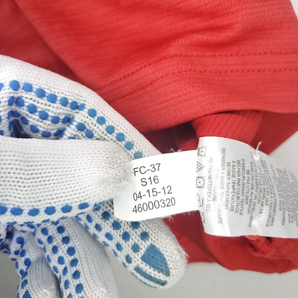 Free Country Polo Shirt Mens Large Red Ultimate Comfort Golf Short Sleeve - Picture 8 of 12